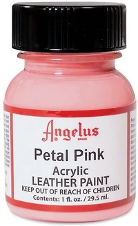 Acrylique pour cuir     - rose petale ounce - 1 ounce