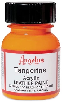 Acrylic Leather Paint		 - TANGERINE OUNCE - 1 OUNCE