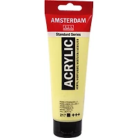 Acrylique amsterdam  jaune citron permanent clair - 120ml