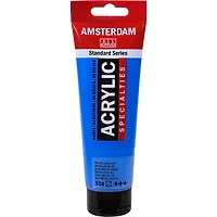 Acrylique amsterdam  bleu métallique - 120ml