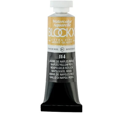 AQUARELLE BLOCKX - 15 ML Jaunes Naples Rougeatre