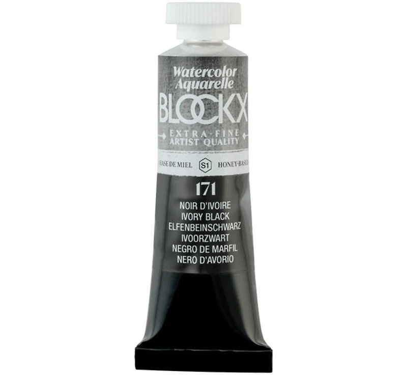 AQUARELLE BLOCKX - 15 ML Noir D Ivoire