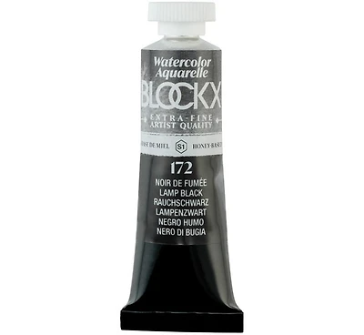 BLOCKX Watercolour - 15 ml Lamp Black