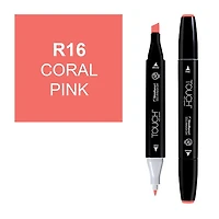 Marker touch twin coral pink