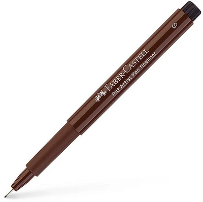 Marqueur pitt fineliner 0.3mm sépia foncé