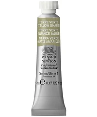 Aquarelle pro - 5ml - terre verte nuance jaune - s1