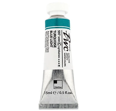 Aquarelle extra fine bleu turquoise pâle - 15ml