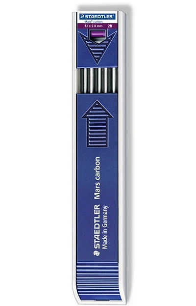 Ens. 12 mines lumograph 2b 2mm