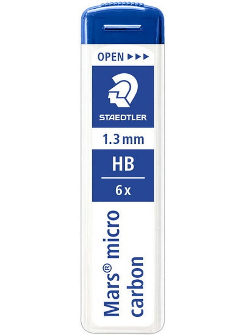 Ens. 6 mines lumograph hb - 1.30mm