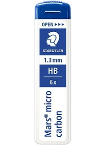 Ens. 6 mines lumograph hb - 1.30mm