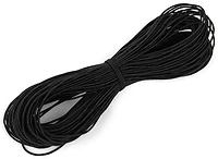 Fil élastique noir 1mm x 20m