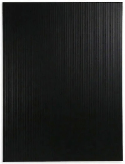Corrugated Plastic Black - 16X20"