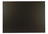 Plastique cannelé noir - 18x24po