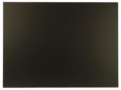 Plastique cannelé noir - 30x40po