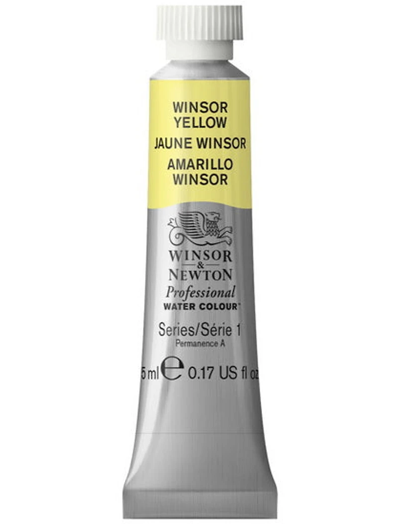 Aquarelle pro - 5ml - jaune winsor - s1