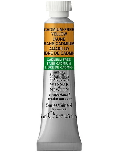 Aquarelle pro - 5ml - jaune sans cadmium - s4