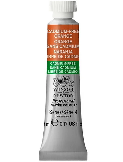 Aquarelle pro - 5ml - orange sans cadmium - s4