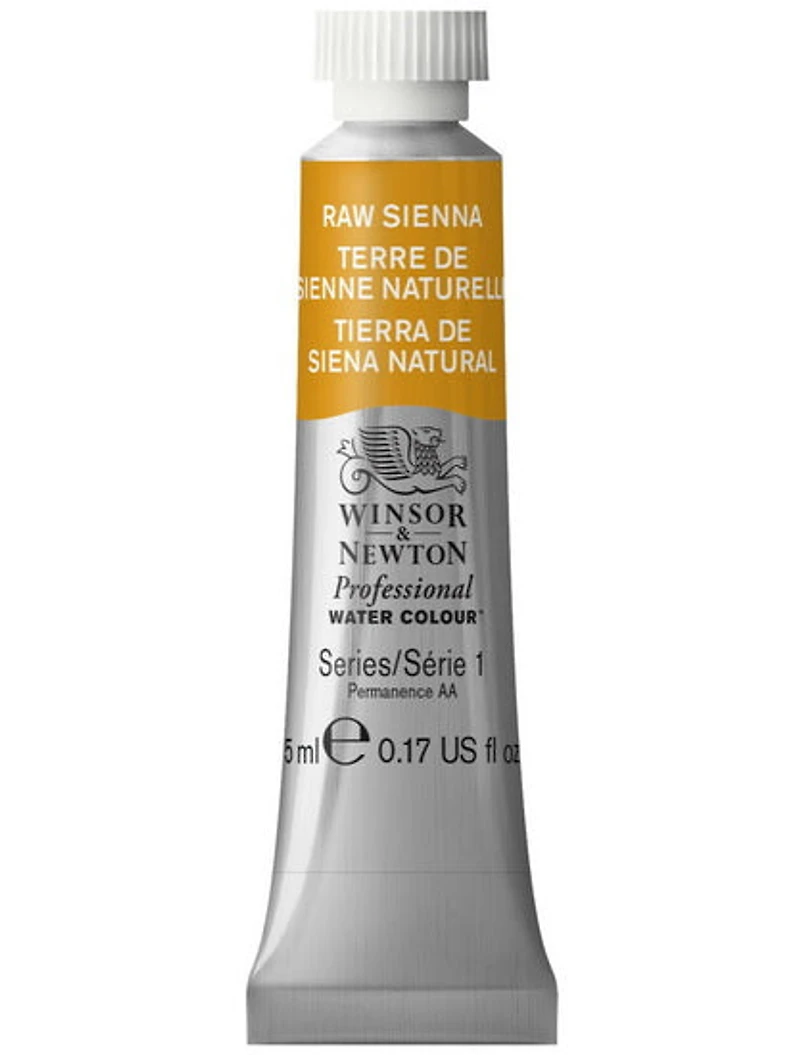 Professional watercolour - 5ml - raw sienna - s1