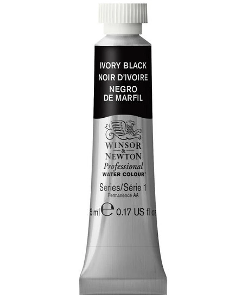 Aquarelle pro - 5ml - noir d'ivoire - s1