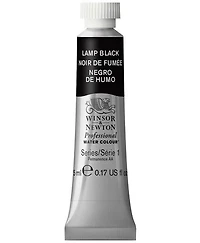 Aquarelle pro - 5ml - noir de fumée - s1