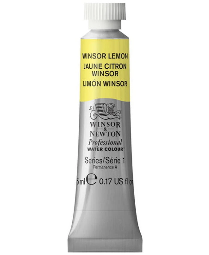 Aquarelle pro - 5ml - jaune citron winsor - s1