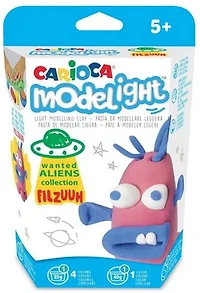 Coffret pâte à modeler modelight - extraterrestres