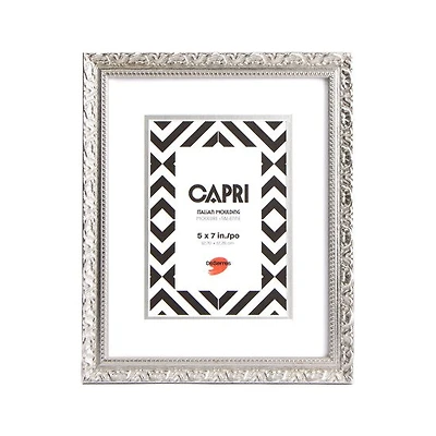 Capri Photo Frame - Ornate - SILVER - 5 X 7 INCHES