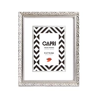 Capri Photo Frame - Ornate - SILVER - 5 X 7 INCHES