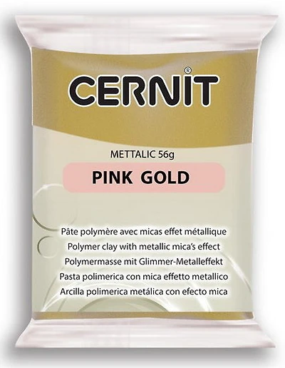 Polymer Modelling Clay - Metallic - PINK GOLD