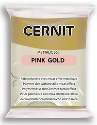 Polymer Modelling Clay - Metallic - PINK GOLD