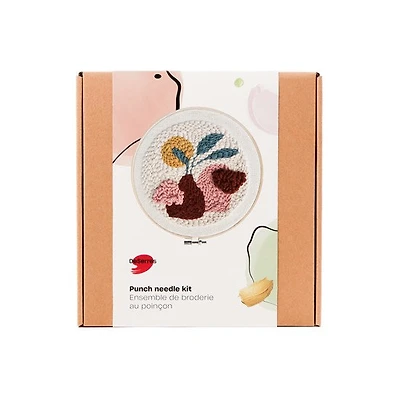 Punch Needle Set Flower Pots