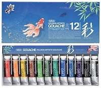 Ens. 12 gouache été - 15ml