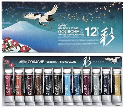 Set of Gouache Irodori Winter - 15ml