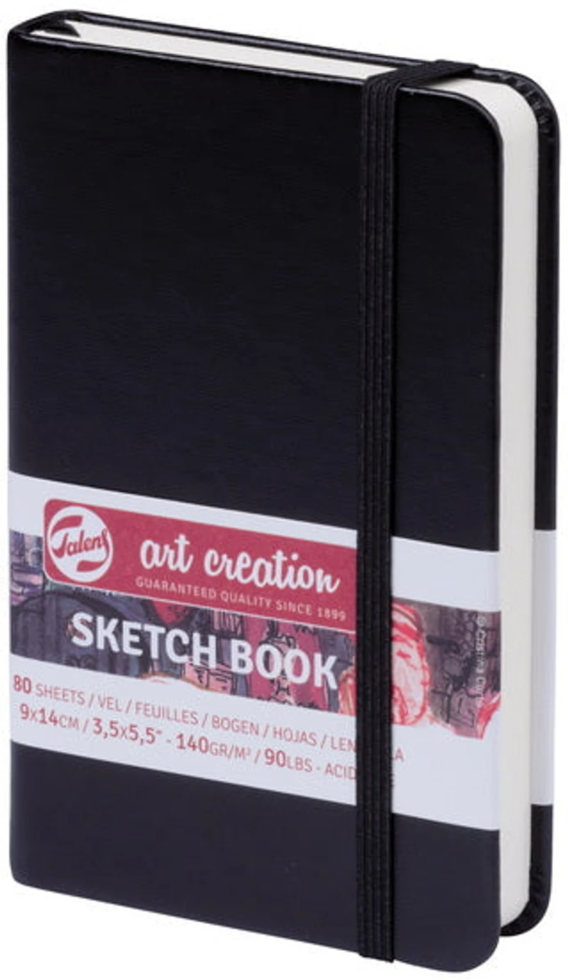 Sketchbook Art Creation Black- 9x14CM