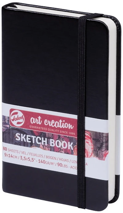 Sketchbook Art Creation  Black- 9x14CM