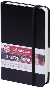 Sketchbook Art Creation  Black- 9x14CM