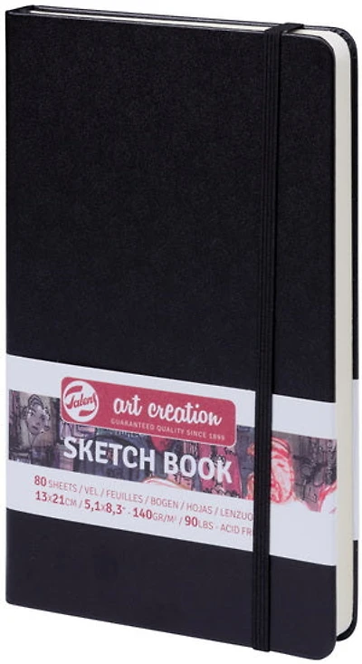Sketchbook Art Creation  Black - 13X21CM