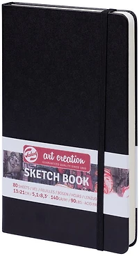 Sketchbook Art Creation  Black - 13X21CM