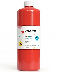 Gouache lavable - 1l - ecarlate