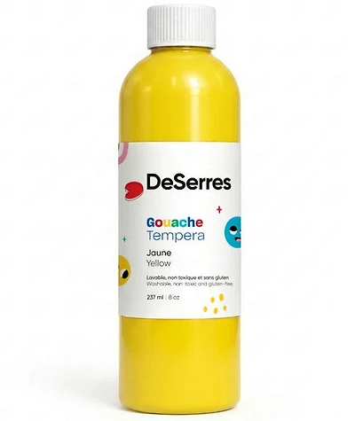 Washable tempera - 237ml - yellow