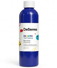 Gouache lavable - 237ml - bleu foncé