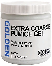 Gel pierre ponce très rugueux- 8 oz