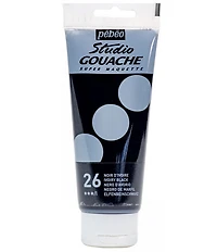 Gouache - 100ml - noir d'ivoire