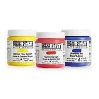 Acrylic soflat - 2 oz  fluorescent pink  s5