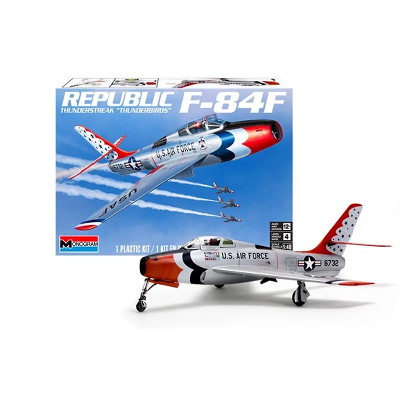 Kit modèle réduit - f-84f thunderstreak thunderbirds