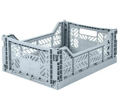 Caisse pliante - bleu pâle - 30 x 40 x 17 centimètres liter