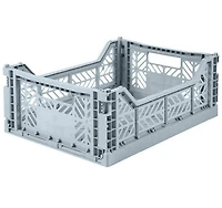 Caisse pliante - bleu pâle - 30 x 40 x 17 centimètres liter