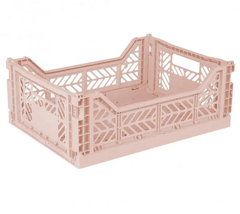 Caisse pliante - thé au lait - 30 x 40 x 17 centimètres liter