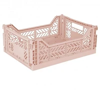 Caisse pliante - thé au lait - 30 x 40 x 17 centimètres liter