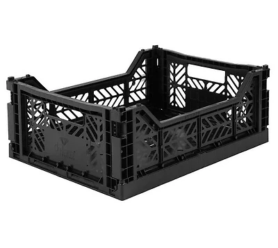Caisse pliante - noir - 30 x 40 x 17 centimètres liter